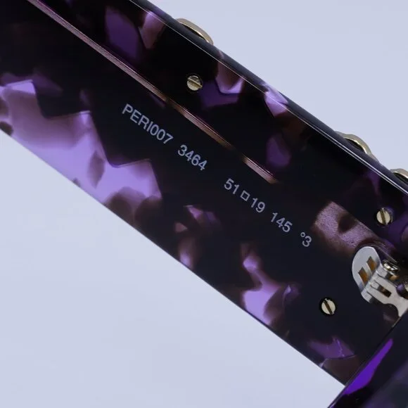 Palm Angels PERI007 ANGEL 3464 Sunglasses Havana Rectangle  display picture 2